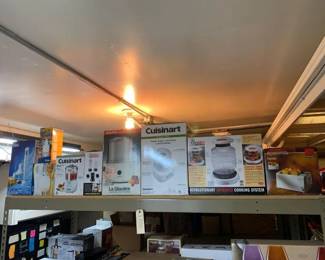 #10560 • Ice Cream Makers, Infrared Oven, Food Chopper, Blender, Etc.
