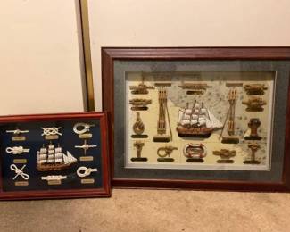 #10598 • Nautical Artwork
