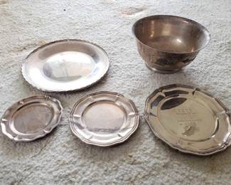 #2226 • Sterling Silver Trophies and Trays
