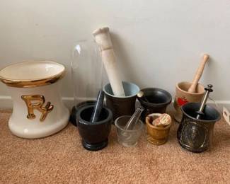 #12106 • 7 Mashing Bowls and More
