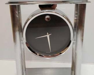 #812 • Movado Mantel Clock with Box
