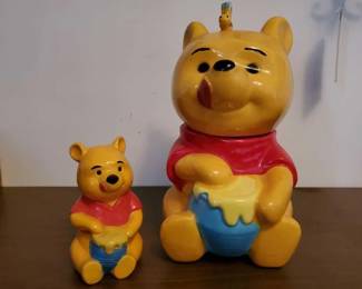 #8618 • Winnie the Pooh Cookie Jar and Coin Bank
