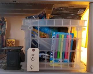 #2237 • Office Supplies and Vintage Scale
