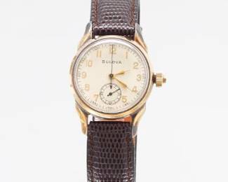 1940s Bulova One Button Chronograph