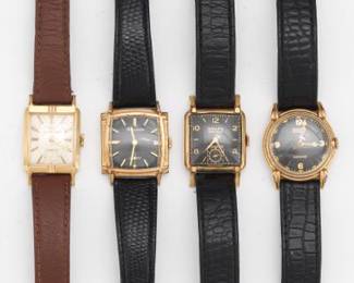 Four Period Manual Wind Wristwatches