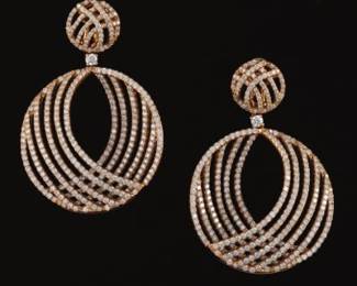 A Pair of 4.00 Carat Diamond Earrings 
