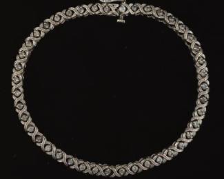 Ladies Gold and Diamond Bracelet 