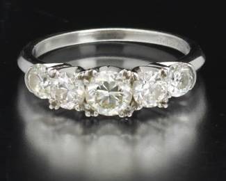 HBW Sons Graduated Diamond Ring