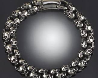 Gentleman Skull Bracelet 