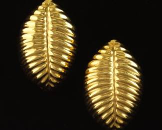 A Pair of Gold Earrings 
