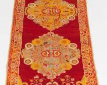 Antique Ushak Carpet, ca. 1920s 