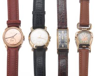 Four Period Wristwatches