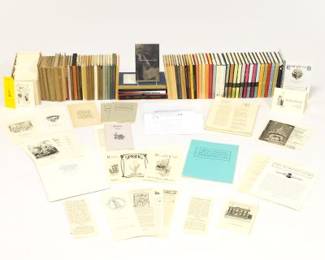 Collection of Rowfant Club Yearbooks and Publications