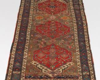 Antique Kazak Carpet, ca. 1900s