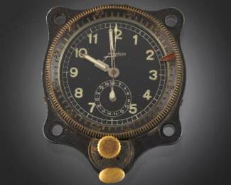 Junghans WWII Me 109 Aircraft Clock