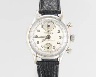 1940s Pierce Military Two Register Chronograph