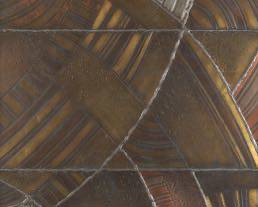 Italian Mix Metals Artisan Panel, ca. 1960s 