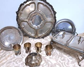 SILVER PLATE LOT