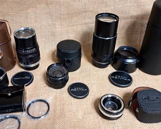 CAMERA LENS LOT