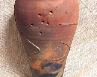 RAKU POTTER URN VASE