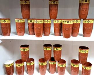 PILLSBURY CHOCOLATE MILK GLASSES 