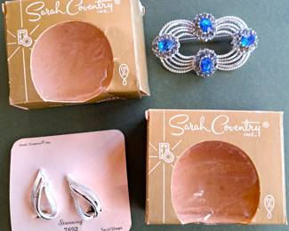 SARAH COVENTRY & CORO BROOCH PIN LOT