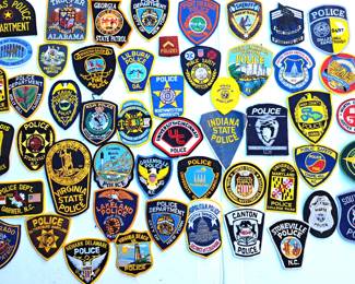 POLICE SHERIFF PATCHES ONE LOT