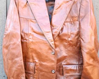 NICE VINTAGE MEN'S LEATHER CLOTHING JACKET