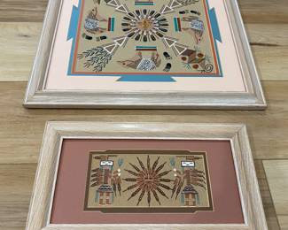 Navajo sand paintings