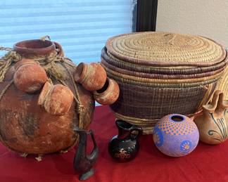 Pottery items