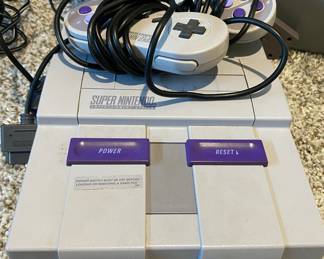 Super Nintendo console