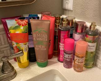 Bath & Body Works, Victoria’s Secret items