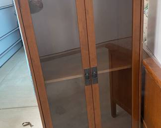 Glass front cabinet