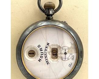 Lot 1824 Sterling Silver Vintage Stop Watch. 