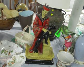 Art Deco chalkware figure