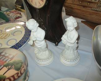 Bisque and porelain figues