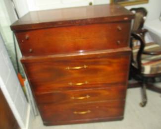 MCM tall chest of drawers