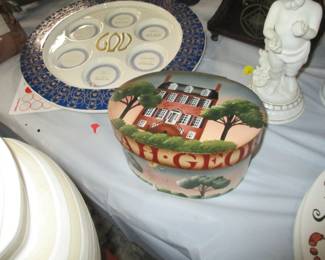 Painted American box