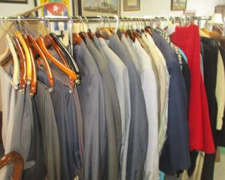 MANY of these men's suit cost of $1,000 each. Brooks Brothers is just one of the many sources. The deceased was an attorney who  bought some really fantastic items. 