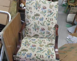 Needlepoint cover chair