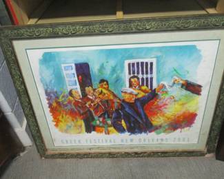New Orleans Greek festiva 2003 poster