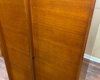 Rego Mobile Moebler Cabinet, Possibly Was A Wardrobe Cabinet That Someone Converted To Glass Shelf Cabinet