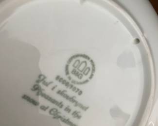 Copenhagen Porcelain Plate Collection 