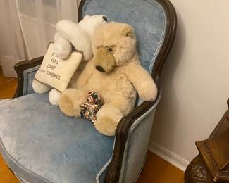 Vintage French Provincial Armchairs 