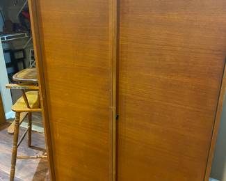 Rego Mobile Moebler Cabinets, Mid Century, Danish, Teak, Rego Mobil Moebler Two Door Cabinets, Moebler Wardrobe Cabinet