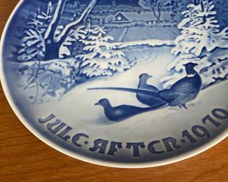 Copenhagen Porcelain Plate Collection 