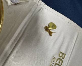 Back hills gold earrings 
