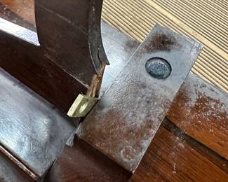 Dunham grand piano issue on music book stand