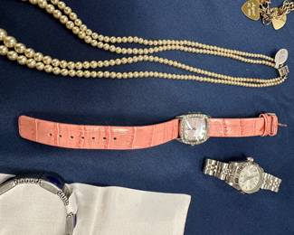 Faux peals, faux Rolex, 