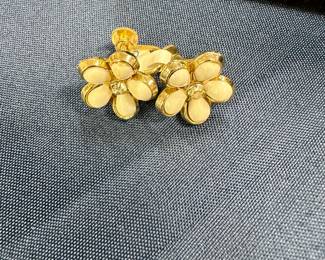 Cord costume earrings